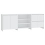 Aparador de 3 piezas madera contrachapada blanco by , Sideboards - Ref: Foro24-3098073, Price: 227,29 €, Discount: %