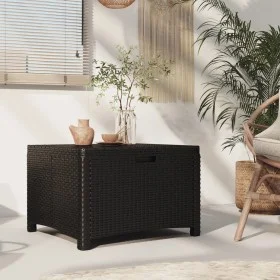 Garden storage box PP rattan graphite color 60x54x41 cm by vidaXL, Outdoor storage boxes - Ref: Foro24-318238, Price: 100,22 ...