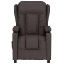 Sillón de masaje eléctrico tela marrón oscuro by , Electric massage chairs - Ref: Foro24-3098794, Price: 271,95 €, Discount: %