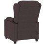 Sillón de masaje eléctrico tela marrón oscuro by , Electric massage chairs - Ref: Foro24-3098794, Price: 271,95 €, Discount: %