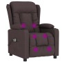 Sillón de masaje eléctrico tela marrón oscuro by , Electric massage chairs - Ref: Foro24-3098794, Price: 271,95 €, Discount: %