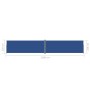 Toldo lateral retráctil azul 220x1200 cm de vidaXL, Sombrillas - Ref: Foro24-318088, Precio: 139,53 €, Descuento: %