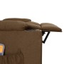Sillón de masaje eléctrico tela marrón | Foro24.es | Tu tienda online para hogar, jardín y más Foro24.es