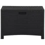 Garten-Aufbewahrungsbox aus PP-Rattan in Graphitfarbe, 60 x 54 x 41 cm von vidaXL, Aufbewahrungsboxen für den Außenbereich - ...