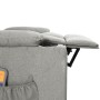 Sillón de masaje eléctrico tela gris claro by , Electric massage chairs - Ref: Foro24-3098827, Price: 293,00 €, Discount: %