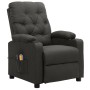 Sillón de masaje eléctrico tela gris oscuro | Foro24.es | Tu tienda online para hogar, jardín y más Foro24.es