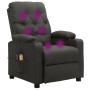 Sillón de masaje eléctrico tela gris oscuro | Foro24.es | Tu tienda online para hogar, jardín y más Foro24.es