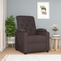 Sillón reclinable eléctrico tela marrón oscuro | Foro24.es | Tu tienda online para hogar, jardín y más Foro24.es
