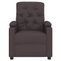 Sillón reclinable eléctrico tela marrón oscuro | Foro24.es | Tu tienda online para hogar, jardín y más Foro24.es