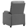Sillón reclinable eléctrico de cuero sintético gris | Foro24.es | Tu tienda online para hogar, jardín y más Foro24.es