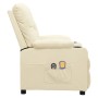 Sillón de masaje eléctrico cuero sintético crema | Foro24.es | Tu tienda online para hogar, jardín y más Foro24.es
