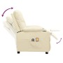 Sillón de masaje eléctrico cuero sintético crema | Foro24.es | Tu tienda online para hogar, jardín y más Foro24.es