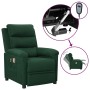 Sillón de masaje eléctrico tela verde oscuro | Foro24.es | Tu tienda online para hogar, jardín y más Foro24.es