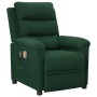 Sillón de masaje eléctrico tela verde oscuro | Foro24.es | Tu tienda online para hogar, jardín y más Foro24.es