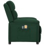 Sillón de masaje eléctrico tela verde oscuro | Foro24.es | Tu tienda online para hogar, jardín y más Foro24.es