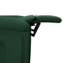 Sillón de masaje eléctrico tela verde oscuro | Foro24.es | Tu tienda online para hogar, jardín y más Foro24.es