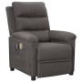 Sillón de masaje eléctrico tela gris oscuro by , Electric massage chairs - Ref: Foro24-3098976, Price: 267,40 €, Discount: %