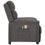 Sillón de masaje eléctrico tela gris oscuro by , Electric massage chairs - Ref: Foro24-3098976, Price: 267,40 €, Discount: %