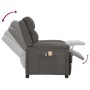 Sillón de masaje eléctrico tela gris oscuro by , Electric massage chairs - Ref: Foro24-3098976, Price: 267,40 €, Discount: %
