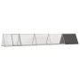 Jaula de conejos acero galvanizado antracita 504,5x80,5x71 cm by , Cages and habitats for small animals - Ref: Foro24-3106448...