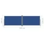 Blue retractable side awning 180x600 cm by vidaXL, Umbrellas - Ref: Foro24-318004, Price: 99,51 €, Discount: %