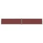 Toldo lateral retráctil marrón 180x1200 cm de vidaXL, Sombrillas - Ref: Foro24-318075, Precio: 122,49 €, Descuento: %