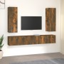 Set de muebles de TV 5 pzas madera contrachapada roble ahumado von , TV-Möbel - Ref: Foro24-3120209, Preis: 168,94 €, Rabatt: %