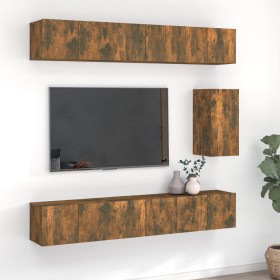 Comprar Set de muebles de TV 7 pzas madera