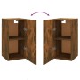 Set de muebles de TV 7 pzas madera contrachapada roble ahumado | Foro24.es | Tu tienda online para hogar, jardín y más Foro24.es