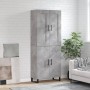 Aparador alto madera contrachapada gris hormigón 69,5x34x180 cm by , Sideboards - Ref: Foro24-3199581, Price: 142,86 €, Disco...