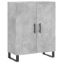 Aparador alto madera contrachapada gris hormigón 69,5x34x180 cm by , Sideboards - Ref: Foro24-3199581, Price: 142,86 €, Disco...