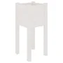 Solid white pine wood planter 31x31x70 cm by vidaXL, Pots and planters - Ref: Foro24-810781, Price: 24,61 €, Discount: %