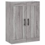 Aparador alto madera contrachapada gris sonoma 69,5x34x180 cm by , Sideboards - Ref: Foro24-3199583, Price: 134,60 €, Discoun...