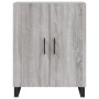 Aparador alto madera contrachapada gris sonoma 69,5x34x180 cm by , Sideboards - Ref: Foro24-3199583, Price: 134,60 €, Discoun...