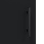 Aparador alto madera contrachapada negro 69,5x34x180 cm by , Sideboards - Ref: Foro24-3198234, Price: 191,65 €, Discount: %