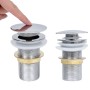 Desagüe empuje sin función desbordamiento cromado 6,4x6,4x9,1cm by , Faucets - Ref: Foro24-149060, Price: 14,28 €, Discount: %