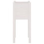 Jardinera de madera maciza de pino blanco 31x31x70 cm de vidaXL, Maceteros y jardineras - Ref: Foro24-810781, Precio: 24,61 €...