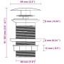 Lavabo baño grifo&desagüe de empuje vidrio templado esmerilado by , Sinks - Ref: Foro24-3098446, Price: 119,02 €, Discount: %