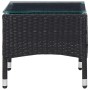 Mesa de centro de ratán sintético negro 60x40x36 cm von , Gartentische - Ref: Foro24-45907, Preis: 72,93 €, Rabatt: %