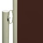 Toldo lateral retráctil de jardín marrón 140x300 cm de vidaXL, Sombrillas - Ref: Foro24-317879, Precio: 87,52 €, Descuento: %