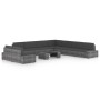 Juego muebles de jardín 10 pzas y cojines ratán sintético gris by , Garden sets - Ref: Foro24-3067186, Price: 1,00 €, Discoun...