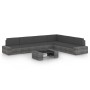 Juego muebles de jardín 7 pzas y cojines ratán sintético gris by , Garden sets - Ref: Foro24-3067178, Price: 626,47 €, Discou...