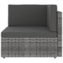 Juego muebles de jardín 7 pzas y cojines ratán sintético gris by , Garden sets - Ref: Foro24-3067178, Price: 626,47 €, Discou...
