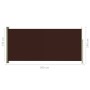 Braune einziehbare Gartenmarkise 140x300 cm von vidaXL, Sonnenschirme - Ref: Foro24-317879, Preis: 87,52 €, Rabatt: %