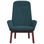 Sillón de relax de terciopelo azul | Foro24.es | Tu tienda online para hogar, jardín y más Foro24.es