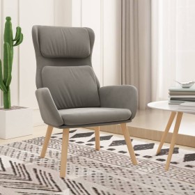 Sillón de relax de terciopelo gris claro by , Armchairs - Ref: Foro24-341351, Price: 118,92 €, Discount: %