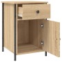 Mesitas noche 2 uds madera contrachapada color roble 40x42x60cm by , Nightstands - Ref: Foro24-825906, Price: 86,97 €, Discou...