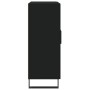 Aparador de madera de ingeniería negro 69,5x34x90 cm by , Sideboards - Ref: Foro24-827749, Price: 104,45 €, Discount: %
