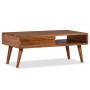 Mesa de centro con cajón tallado madera maciza 100x50x40 cm | Foro24.es | Tu tienda online para hogar, jardín y más Foro24.es