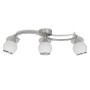 Lámpara de techo de cristal y soporte curvado 3 bombillas E14 by , ceiling lights - Ref: Foro24-240986, Price: 68,61 €, Disco...